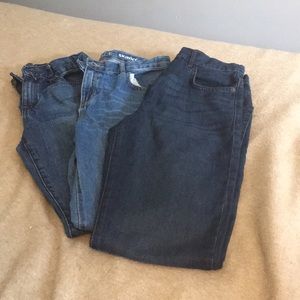3 pair of plain Children’s place jeans
